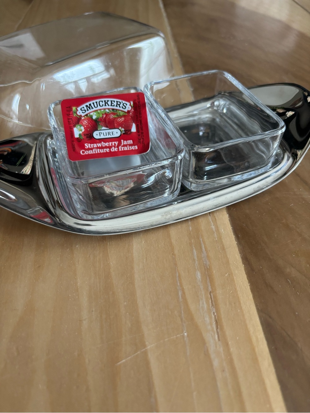 Vintage WMF stainless steel marmalade server
